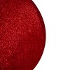 Northlight Inflatable Tinsel Christmas Ball Ornament Outdoor Commercial Decoration - 19.5" -  Red - 3 of 3
