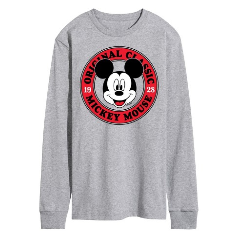 Men's - Disney - Mickey Mouse Original Classic Long Sleeve Graphic T-Shirt - image 1 of 4