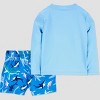 Carter's Just One You®️ Toddler Boys' Long Sleeve Rash Guard Set - 3 of 3