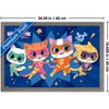 Trends International Disney Jr. SuperKitties (2023) - Heroes Framed Wall Poster Prints - 3 of 4
