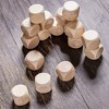 Genie Crafts 60-Pack Unfinished Wooden Cubes Blank Square Blocks Dice Set, 0.75 Inches - 2 of 4
