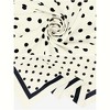 Elerevyo Women Polka Dots Large Vintage Satin Square Neckerchief Head Wrap Bandanas 35.4" X 35.4" - 4 of 4