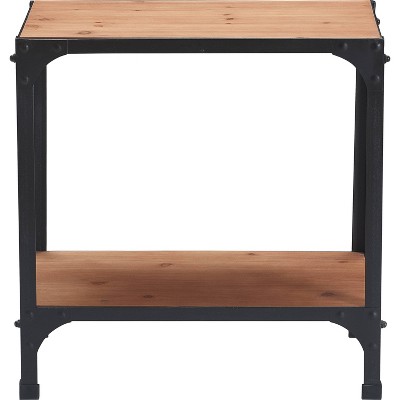 target black side table