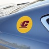 Central Michigan University Secondary Automotive Car Refrigerator Locker Vinyl Circle Magnet - 3 of 4