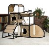 Prevue Pet Products Catville Townhome, Leopard Print, 7235 12.5 LBS - 4 of 4