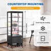 Acekool 3.5 Cu.Ft. Commercial Countertop Display Refrigerator, Refrigerated Display Case with LED Lighting - 2 of 4