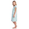 Casual Nights Women's Flowery Short Sleeve Nightgown - 2 of 4