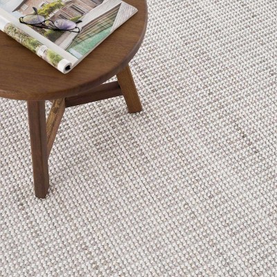 Gowan Cream Low Pile Polyester Runner Rug