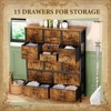 Nasitip 15 Drawers Dresser for Bedroom, 57.1''Tall Dressers & Chests of Drawers for Hallway, Entryway - 2 of 4