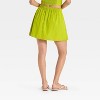 Women's Tie Mini A-Line Skirt - A New Day™ - 2 of 3