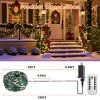 330FT Christmas String Lights 1000 LED, 8 Modes & 8 Brightness Levels with Remote & Timer, IP44 Waterproof Extra-Long Lights for Tree Patio Yard Decor - 4 of 4