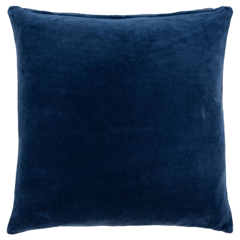 22"x22" Oversize Poly Filled Solid Square Throw Pillow - Rizzy Home, 1 of 8
