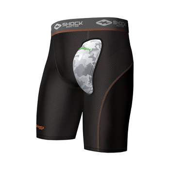 Shock Doctor Boys Core Compression Shorts with Bio Flex Cup (2 Pack) :  : Clothing, Shoes & Accessories