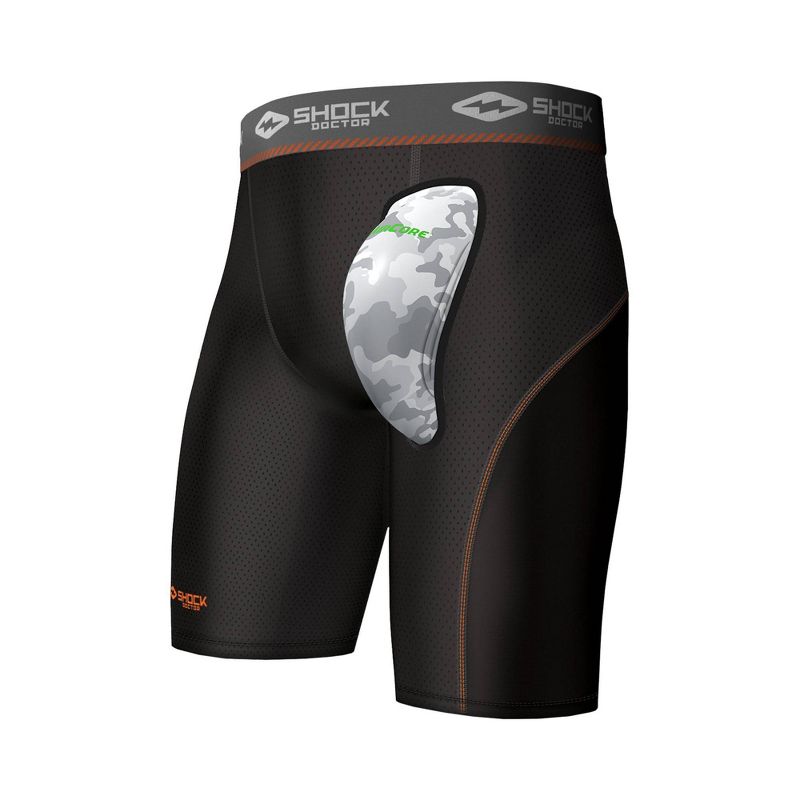 Shock Doctor Compression Short Cup Youth with AirCore, 1 of 4