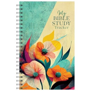 My Bible Study Tracker [Tropical Florals] - by  Compiled by Barbour Staff (Spiral Bound) - 1 of 1