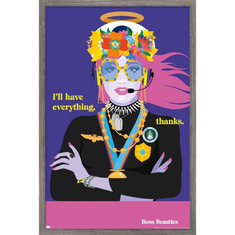 Trends International Boss Beauties - Everything Framed Wall Poster Prints, 1 of 7