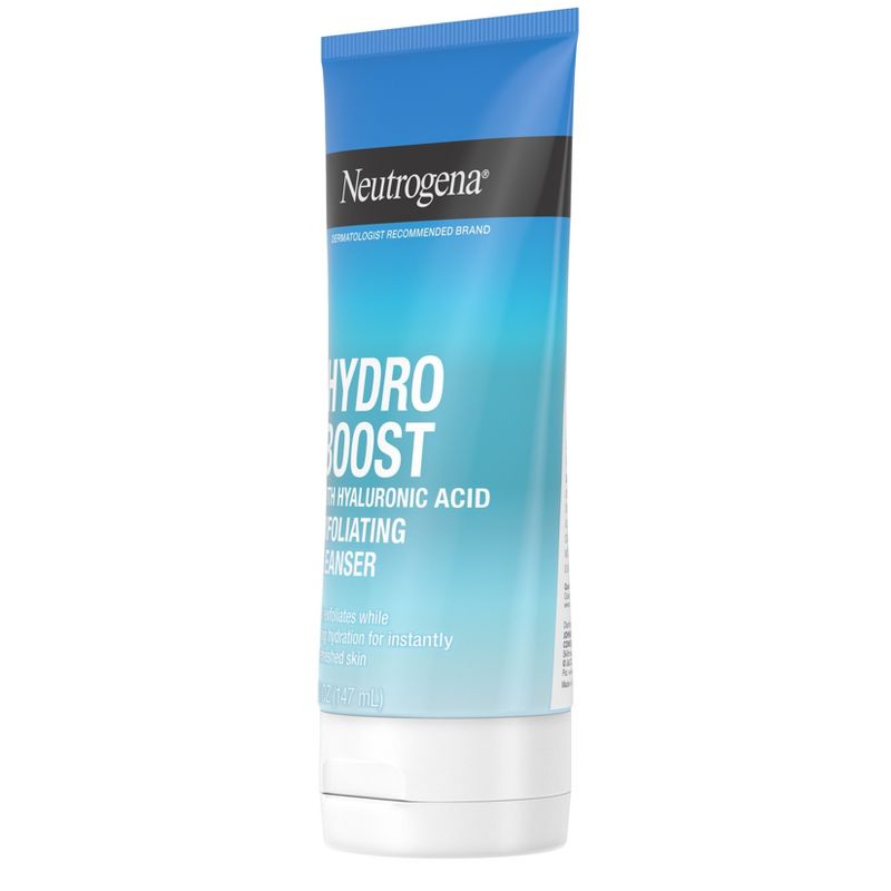Neutrogena Hydro Boost Gentle Exfoliating Daily Facial Cleanser with Hyaluronic Acid - 5oz, 6 of 11