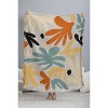 DorisciciArt Botanic market beige Woven Throw Blanket - Deny Designs - 3 of 4