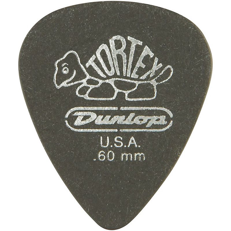 Dunlop Tortex Pitch Black Standard Guitar Picks 1 Dozen, 2 of 6