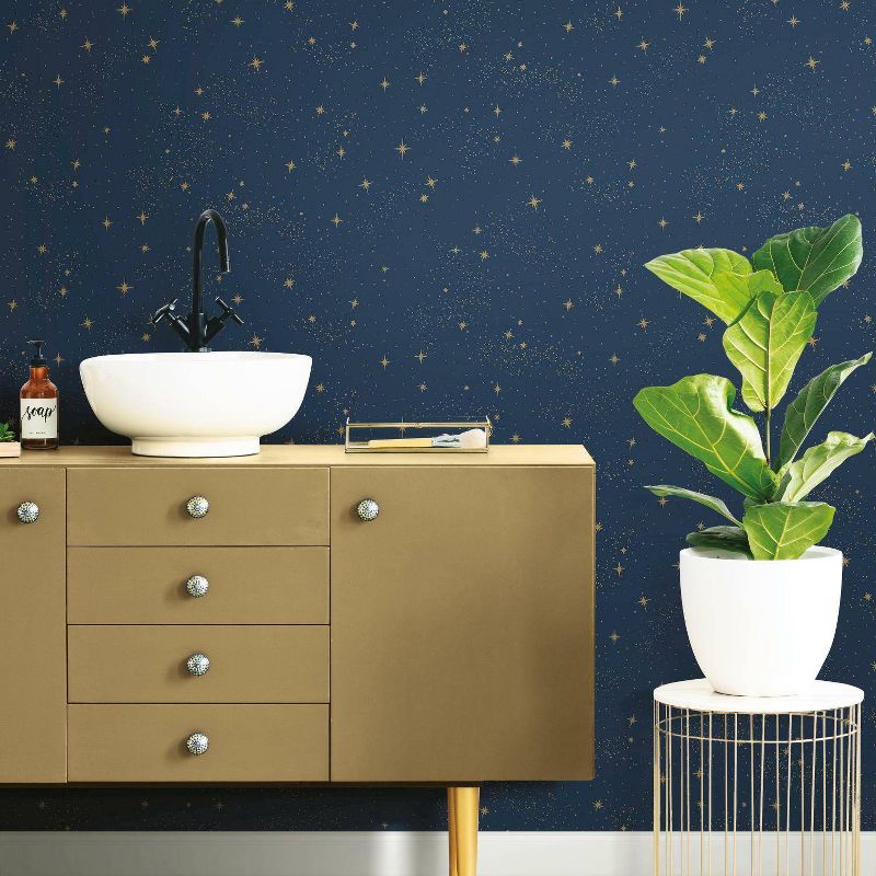 RoomMates Upon A Star Peel and Stick Wallpaper, 4 of 10