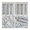 PAGED 72x72 Inch Botanical Printed Shower Curtain with 12 Button Holes,Shower Curtains for Bathroom - 4 of 4