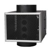 US Stove Company 6-Inch Miracle Heat Reclaimer Wood or Coal Stove Furnace, Black - 4 of 4