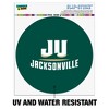 Jacksonville University Primary Logo Automotive Car Window Locker Circle Bumper Sticker - 2 of 4