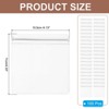 Unique Bargains  PVC Packaging Jewelry Anti-Oxidation Anti-Tarnish Storage Zipper Bags Clear 100 Pcs - 2 of 3