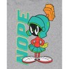Seven Times Six Looney Tunes Boys' Marvin the Martian Character NOPE T-Shirt Top Crewneck Grey - 2 of 3