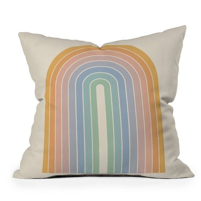 Rainbow accent online pillow