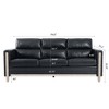 NicBex 79.53 Inch 3-Seater Sofa Couch with Soft Cushions and Wood Legs for Living Room,Apartment,Bedroom - 2 of 4