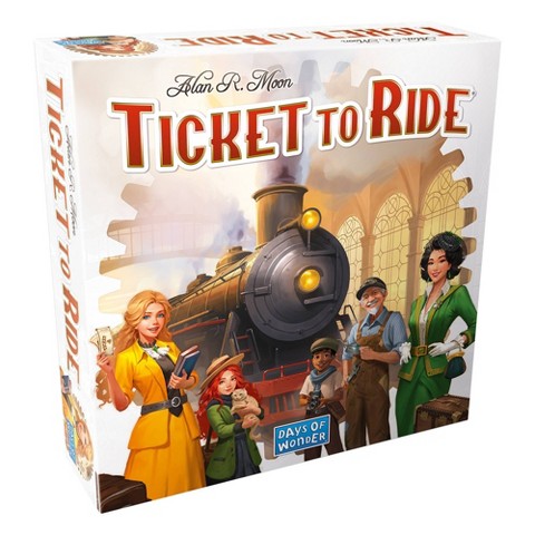Детские игрушки Asmodee Ticket to Ride - Refresh Board Game: Strategy & War Game, 2-5 Players, 30-60 Minutes, Geography Focus