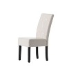 Set of 2 Upholstered Dining Chair with Fabric and Wood-Christopher Knight Home - 2 of 4
