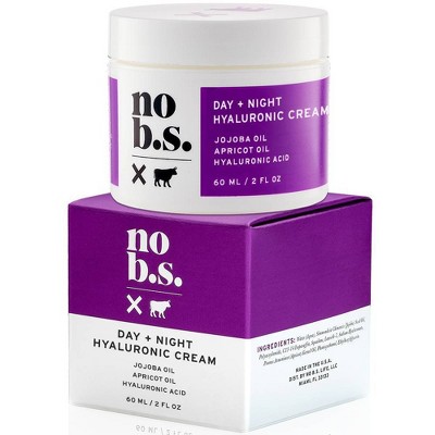 No B.S. Skincare Day + Night Hyaluronic Cream - 2 fl oz