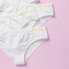 Yellowberry Girls 6pk Quality Seamless Hipster Underwear with Bonded Seam - 3 of 4