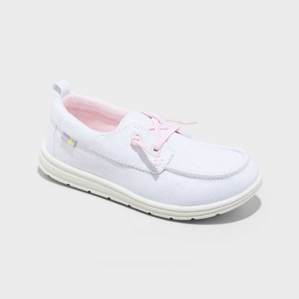 Toddler Bobby Slip-On Sneakers - Cat & Jack™ Silver 11T