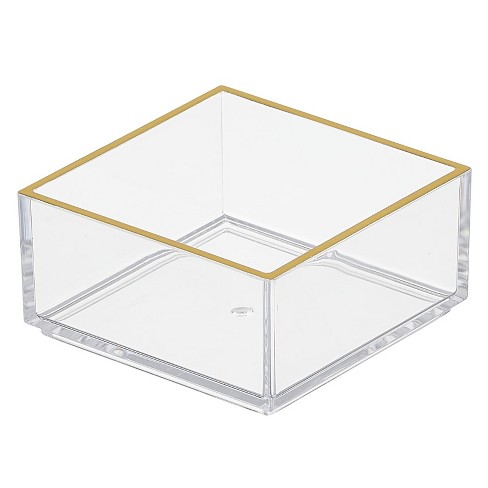 mDesign 2 Drawer Plastic Vanity Storage Makeup Organizer | Target