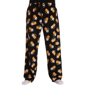 #followme Men's Microfleece Pajamas - Pajama Pants for Men - Lounge & Sleep PJ Bottoms - 1 of 3