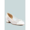 Tudum Rhinestone Detail Mesh Ballerinas - 2 of 4