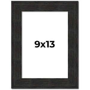 PosterPalooza | Photo Size Contemporary Black Frame - UV Acrylic, Foam Board Backing, Hanging Hardware - 1 of 4