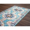 Hauteloom Tigried Turquoise 2308 Area Rug - 4 of 4