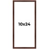 PosterPalooza | Panoramic Classic Modern Brown Frame - UV Acrylic, Foam Board Backing, Hanging Hardware - 2 of 4