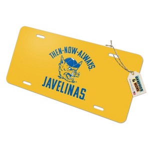 Texas A&M - Kingsville Javelinas Logo Novelty Metal Vanity Tag License Plate - 1 of 4
