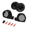Infinity PERFECT TCKIT 2-Speaker plug-n-play kit Compatible with 2014 up Harley for Lower fairing With Twin Cooled Engine - 2 of 4