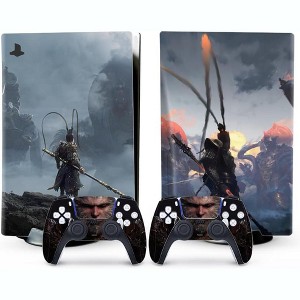 Aghana Digitals PS5 Skin - Disc Edition Console and Controller - 1 of 3