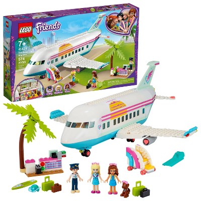 LEGO Friends Heartlake City Airplane Playset Inspires Travel Story-Making Play Scenarios 41429