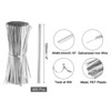 Unique Bargains Reusable Plastic Coated Metallic Durable Twist Ties 800 Pcs - 2 of 4