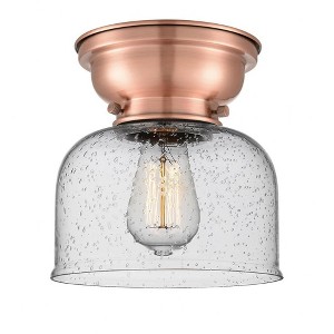 Aditi - 1 Light Bell Flush Mount In IndustrialStyle-7.88 Inches Tall and 8 Inches Wide - 1 of 1