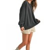 Women's Super Soft Air Scuba Oversized Sweatshirt - Kimberly C - 4 of 4