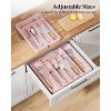 ATTOP Cutlery Drawer Organiser for Kitchen - Adjustable Cutlery Tray for Effortless Utensil Sorting, Versatile Kitchen Storage & Organisation Solution - 2 of 4